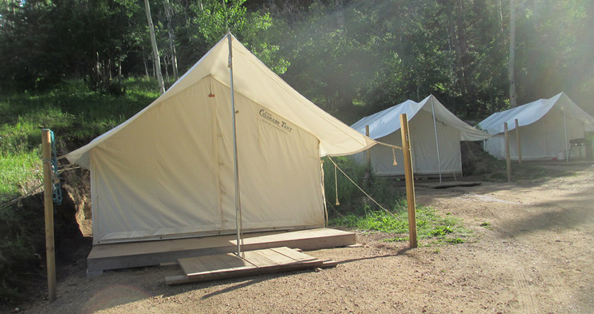 Aspen Acres Campground Rye Colorado - from Camping to Glamping - Outfitter Tents Aspen Acres Campground Rye Colorado - from Camping to Glamping - Outfitter Tents