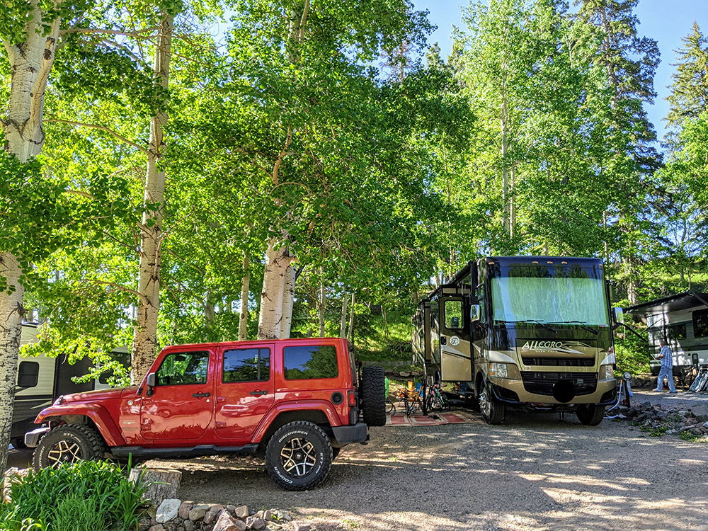 site 7 - aspen acres campground