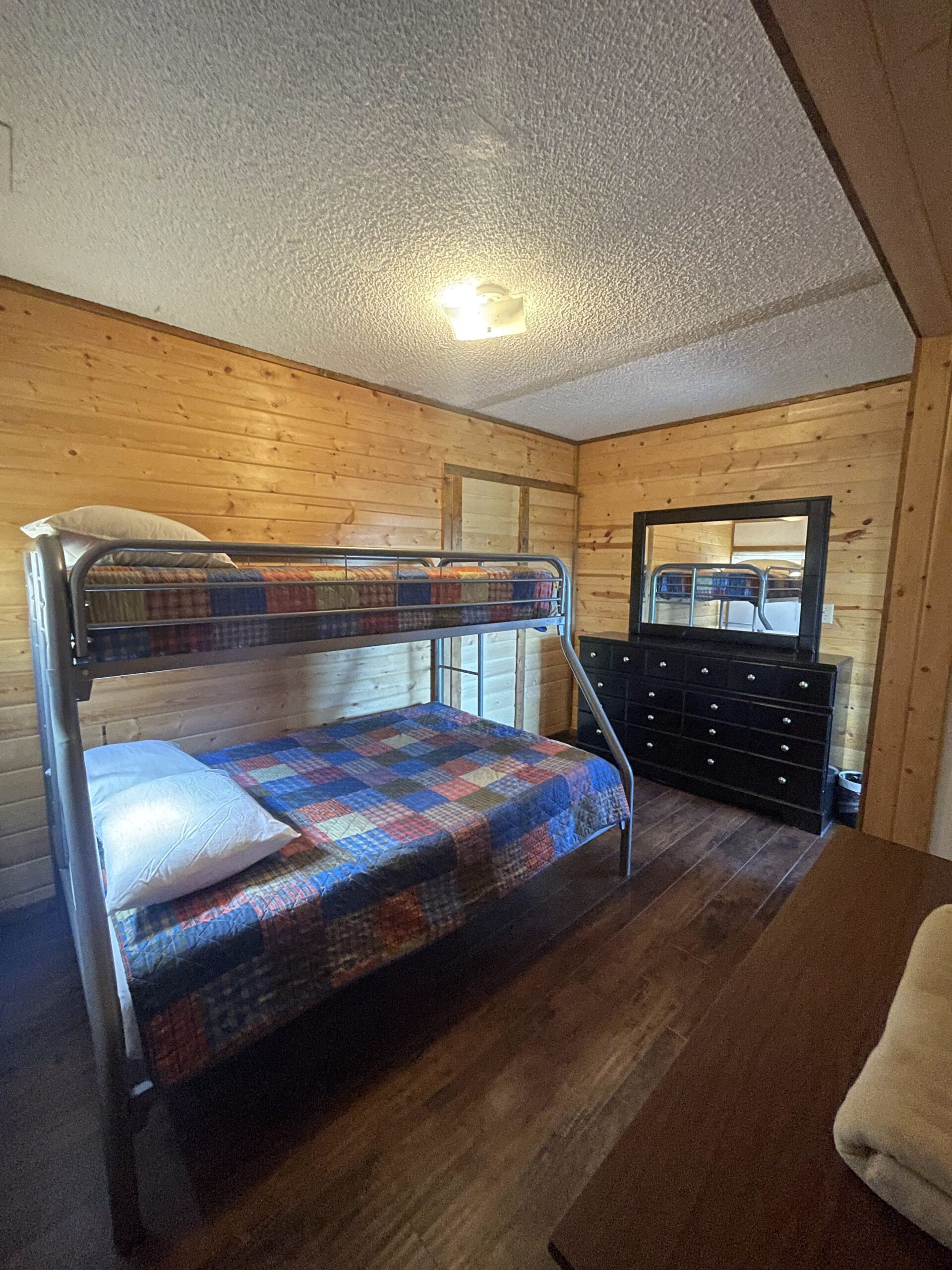 aspen cabin bunk beds + dresser