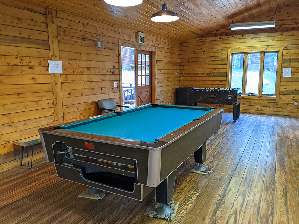 aspen-acres-campground-rec-room-pool-table-foosball